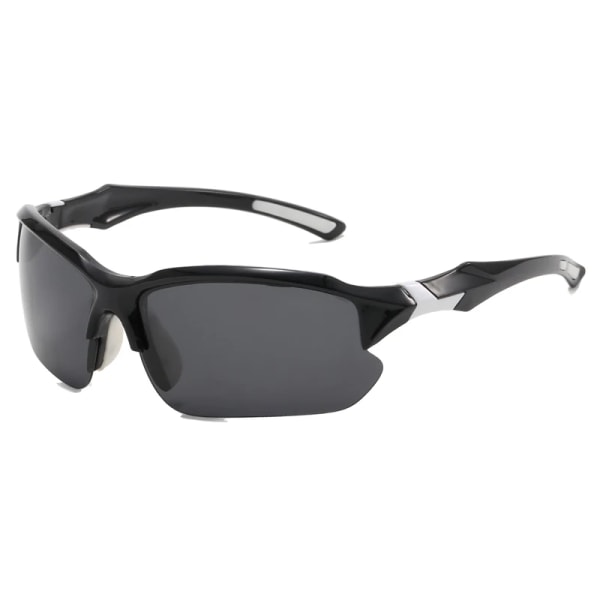 Grossist anpassad logotyp billiga fotokromiska linser polariserade cykelsolglasögon herr löparglasögon sport solglasögon C5 Black/Green Sport sunglasses