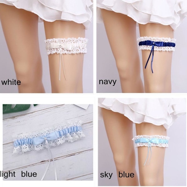 Pitsi Garter Leg Ring NAVY navy