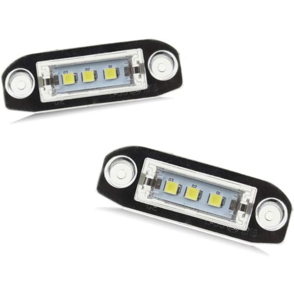 LED license plate light digital car light suitable for S40 S60 S80 XC70 XC60 LED-（1pcs）