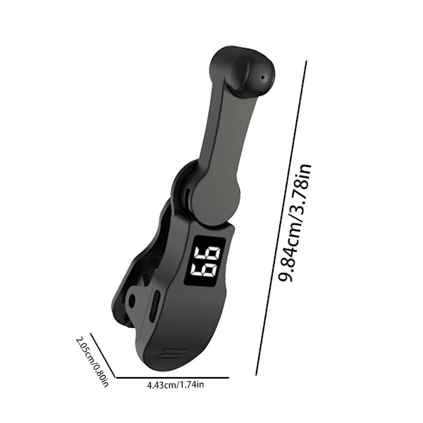 Automatisk skjermklikker Auto Clicker Tap Liker SVART 1 1 Svart Black 1-1