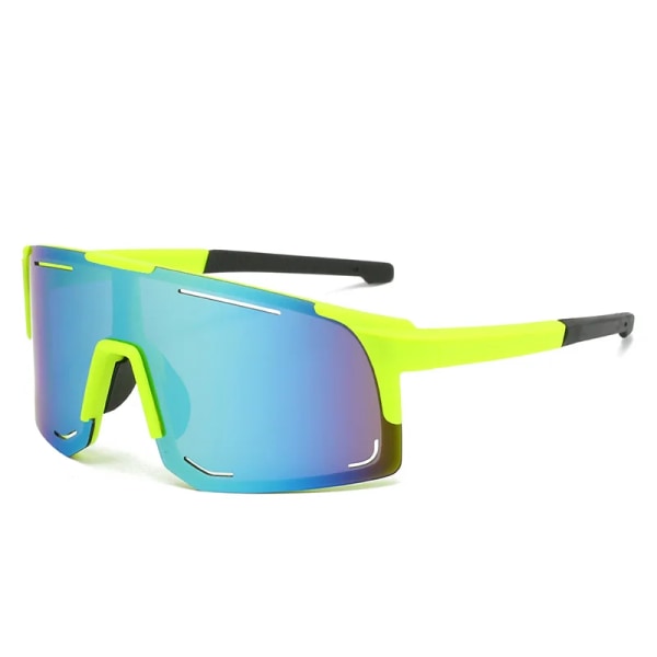 Engros Billige Mote Store Ramme En-Delte Solbriller for Kvinner og Menn Tilpassede Sykling Løping Fiske Merke Sports Solbriller C10 sport sunglasses