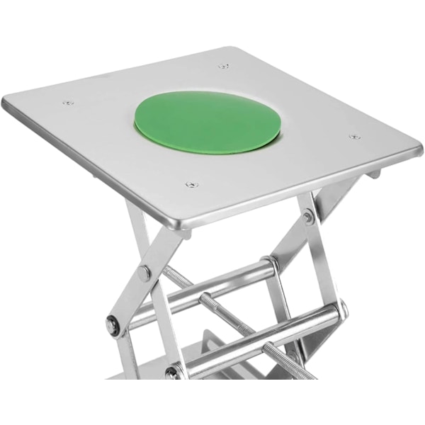 Laboratorie løftehylde, rustfrit stål løfteplatform med saksstativ, platformhylde 200*200