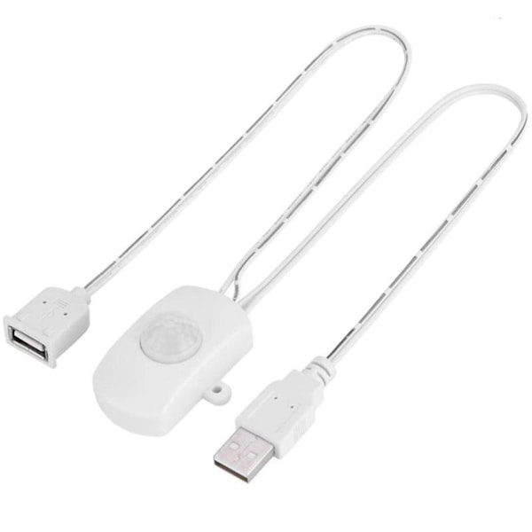 Liiketunnistin kytkin Ihmisen liikeanturi VALKOINEN USB USB valkoinen white USB-USB