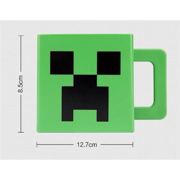 Minecraft Creeper -kuppi ja mukit 230ml 8CM