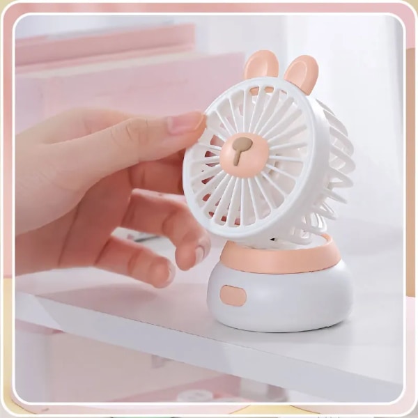 Tehdas toimittaa houkuttelevaan hintaan Mini Standing Fan Electric USB Fan Air Cooler Portable Fan White