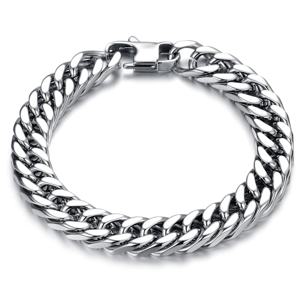 Titanium armbånd for menn - Lett og holdbart for langvarig bruk 20cm*8mm