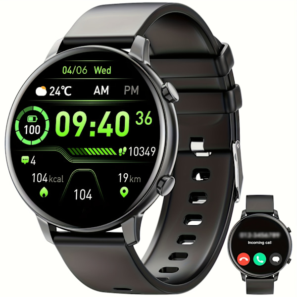 Älykello Fitness Tracker Android- ja iOS-puhelimille, Urheiluun Juoksu Digitaalikello