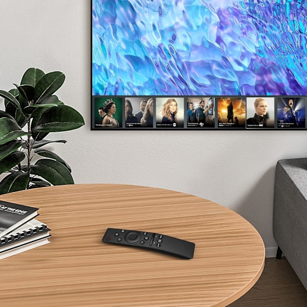 【2-pakning】 for Samsung Smart TV Fjernkontroll Erstatning, Universell for Alle Samsung TV-er