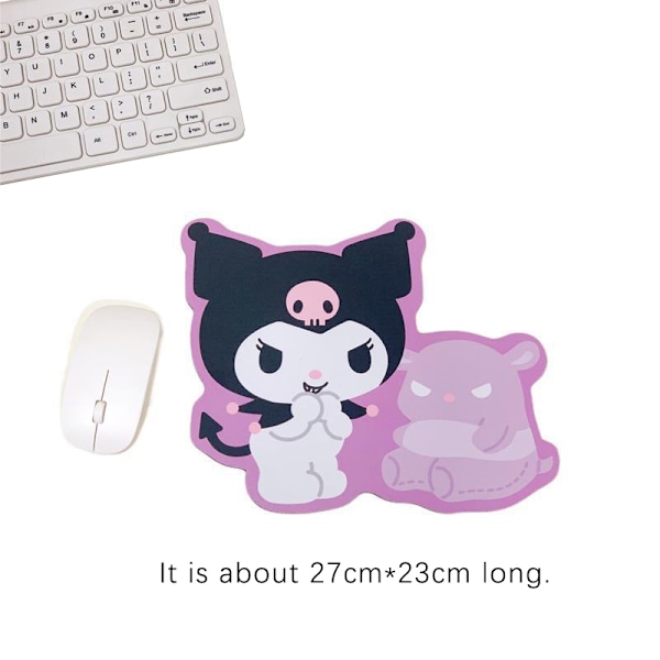 Sanrio-hiirimatto Anime Kuromi e Mousepad Cartoon Irregular Anti A3