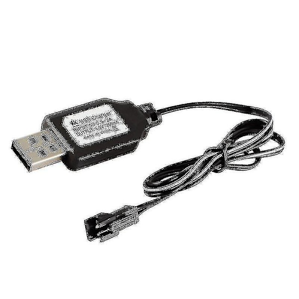 Opladningskabel Batteri Usb Oplader Ni-cd Ni-mh Batterier Pakke Sm-2p Stikadapter 4.8v 250ma Output Legetøjsbil
