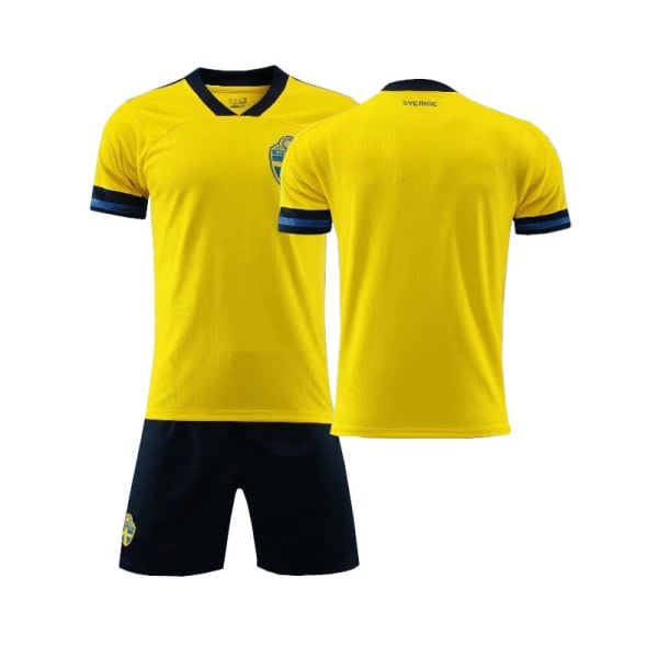 Sweden's national football team training shirt set 22 22