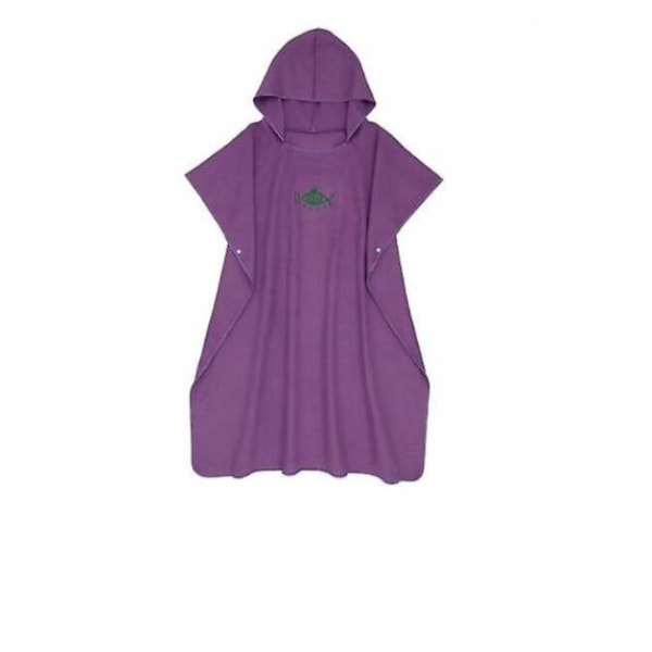 Strandhandduk Poncho Badrock med Huva Snabbtorkande Badrock Simhandduk Purple