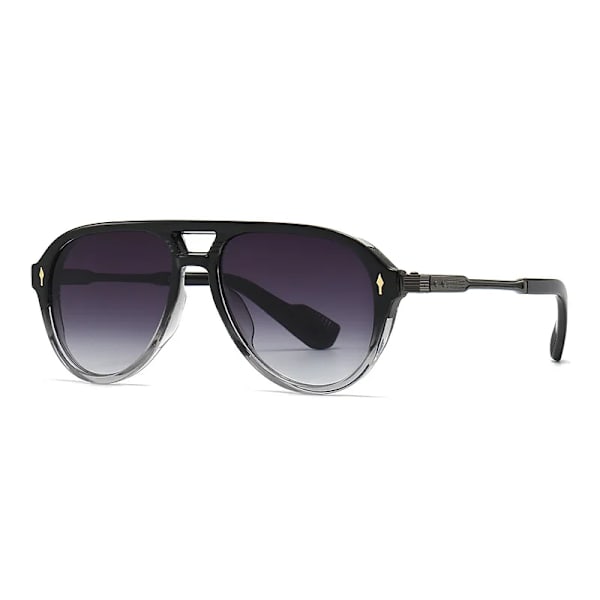2024 pilotbriller for menn retro dobbel bro kvadratiske solbriller solbriller lager engros 6052 C6 C6 Fashion