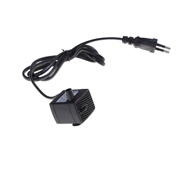 Nedsenkbar vannpumpe for akvarium, fontene, fiskedam, etc. - EU-plugg
