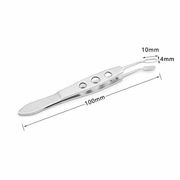 Ögonlockspincett för oftalmiska instrument, dubbel ögonlock fett tarsal körtel massage pincett
