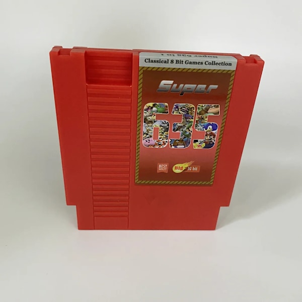 Alueeton 8-bittinen pelikasetti Multi Game 635 in 1 NES-konsolille NTSC ja PAL Ed