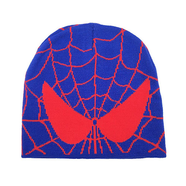 Spider-Man Vintervarm Beaniehatt för Unisex Vuxna - Män, Kvinnor, Superhjälte, Skidmössa, Cosplay Kostym color