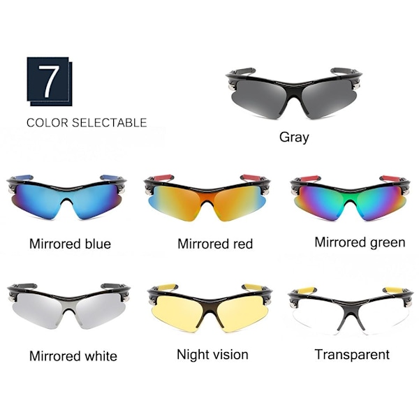 Sportsolglasögon för män Solglasögon NIGHT VISION NIGHT VISIO Night vision Night vision