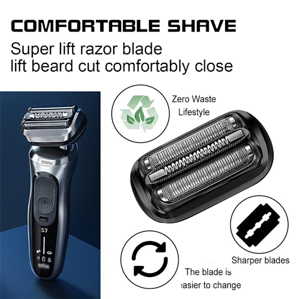 53B Braun Series 5&6 generasjon elektrisk barbermaskin