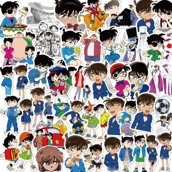 150 daily famous detective Conan waterproof decorative graffiti p