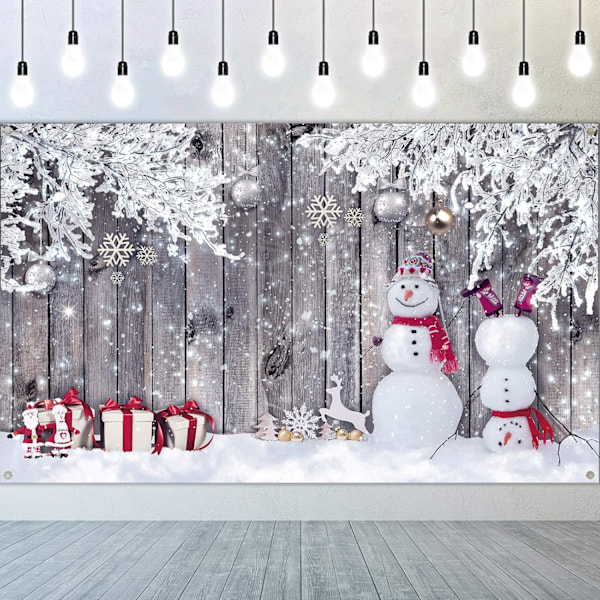 Julebaggrund til Fotografering, Stof Træ Baggrund Vinter