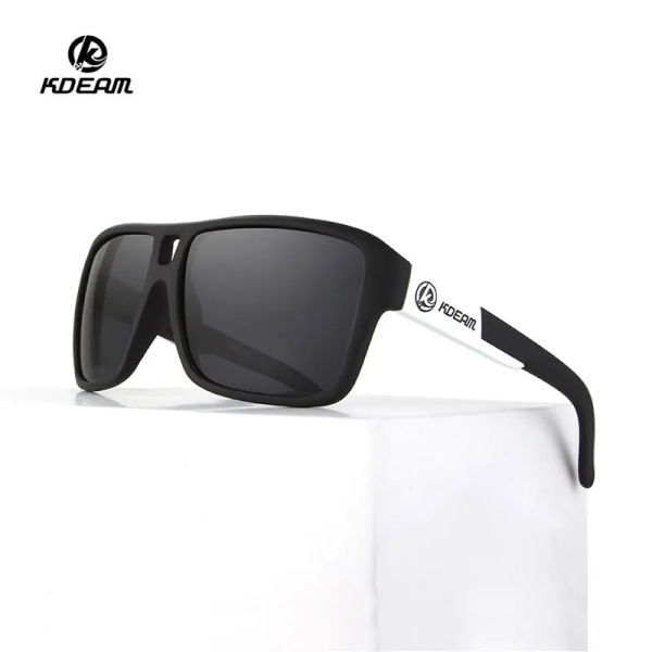 2024 Fashion KDEAM Brand Design UV400 Sport Polarized Square Shades Sunglasses Unisex Coating Glasses Gafas de sol para Sporting C212