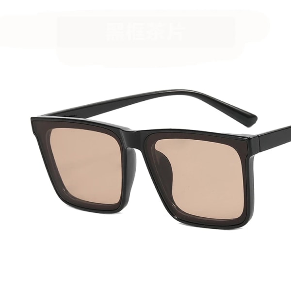 2024 Fashion Cheap Classic Stylish Big Size Rectangle Sunglasses Glasses Luxury For Men