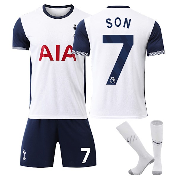 2425 Tottenham Hotspur Hjemmefodboldtrøje SON Wear sokker 26(140-150cm)