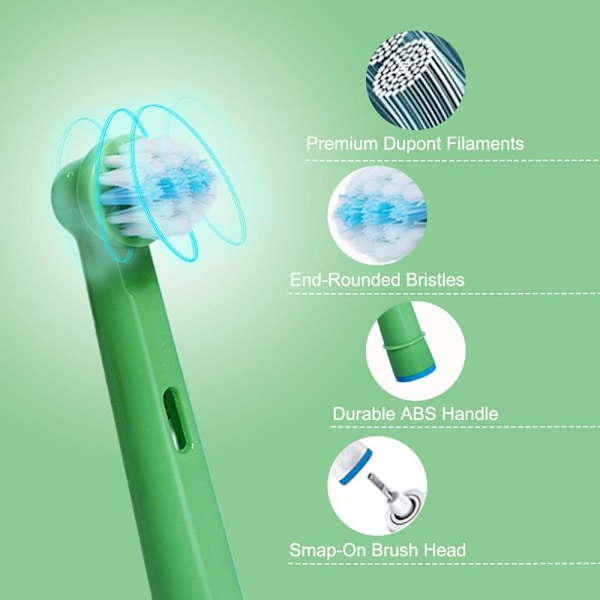 Oral-B:n lasten sähköhammasharjan päät - yhteensopiva paketti