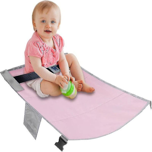 Lentokonevuoteen jalkatuki, lasten sänky, riippumatto, lentokoneistuimen jatke, jalkatuki Pink