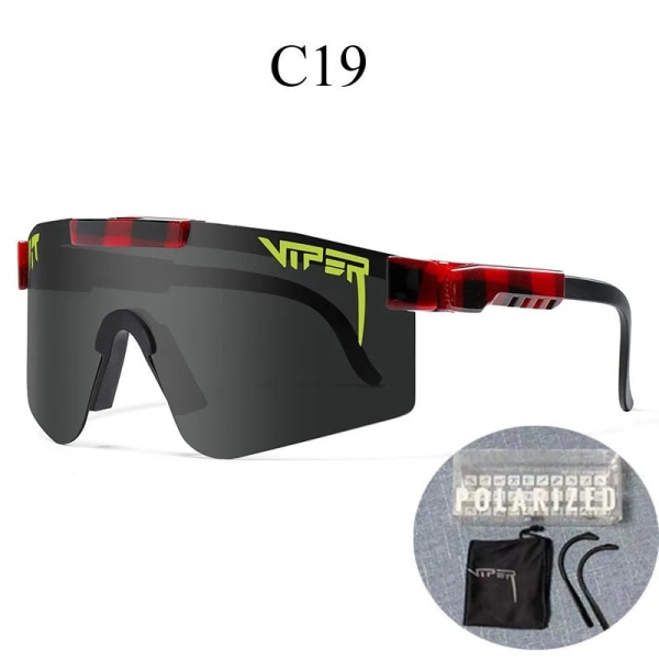 00 Ny Ankomst  Tilpasset Logo polariserte fotokromatiske solbriller Tr90 UV-beskyttelse Sykkelbriller C21 UV protected sunglasses