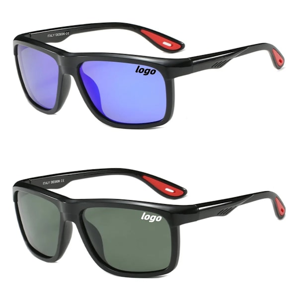 Nye Trendy Herresolbriller Engros Polariseret Ultra Let Solbriller Fiskeri Surfing Solbriller Red unisex