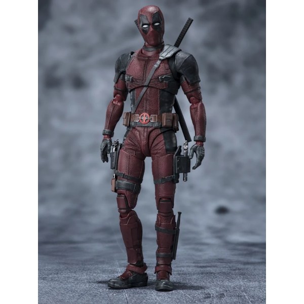 16cm Deadpool Action Figure SHF Superhero Collection Doll Movable Marvel Deadpool PVC Figure Model Toys for Kids Gifts