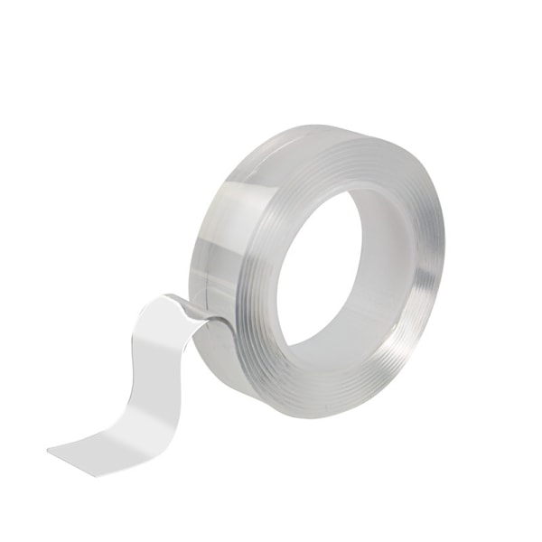 1/3/5m Nano Velcro Double Sided Tape Clear Notrace