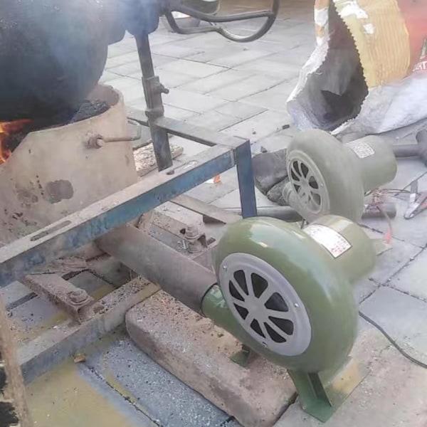 Elektrisk fläkt, Smedfläkt Grillfläkt, Hushållsgrillspisfläkt 12V för utomhusmatlagning 0.64 30W
