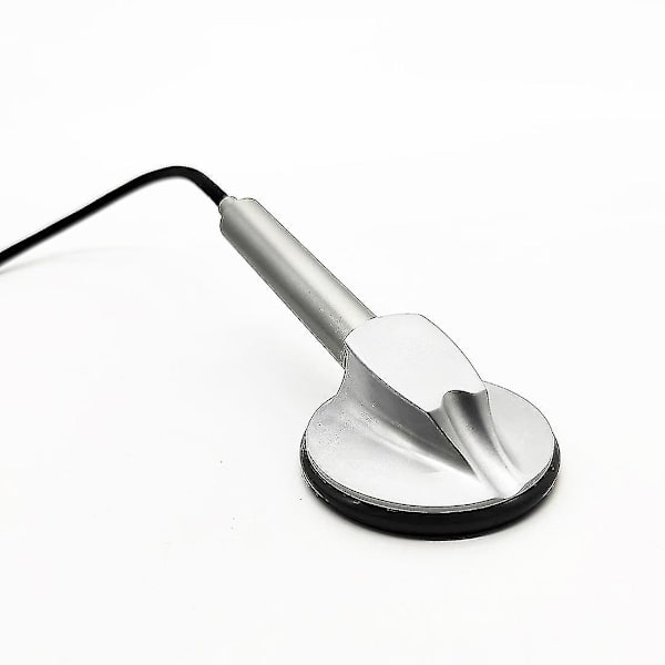 Elektronisk digitalt stetoskop mobiltelefoninspelare stetoskopf-f（Silver）