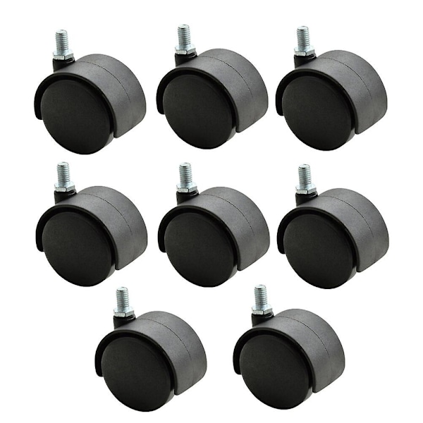 Kontorstolhjul, kontorstol hjul, dreiehjul, skrivebordstol hjul, rullende hjul, hjul