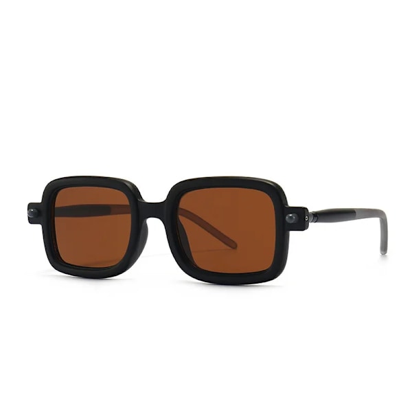 Nye tykke innfattede solbriller for menn, retro anti-blått lys, firkantede solbriller, engros for menn C2 thick frame sunglasses