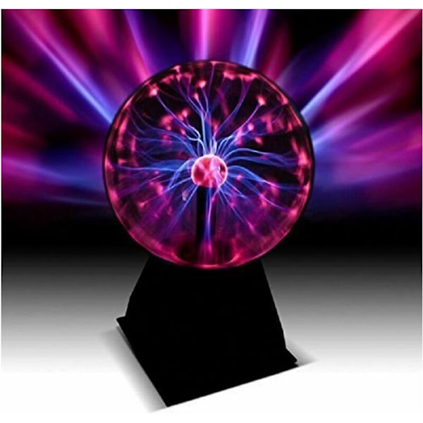 Plasma Ball Stearinlys 3 Tommers Base Hjem Plasma Magisk Ball Lampe og Gaver Spesielle Belysning Humørstearinlys