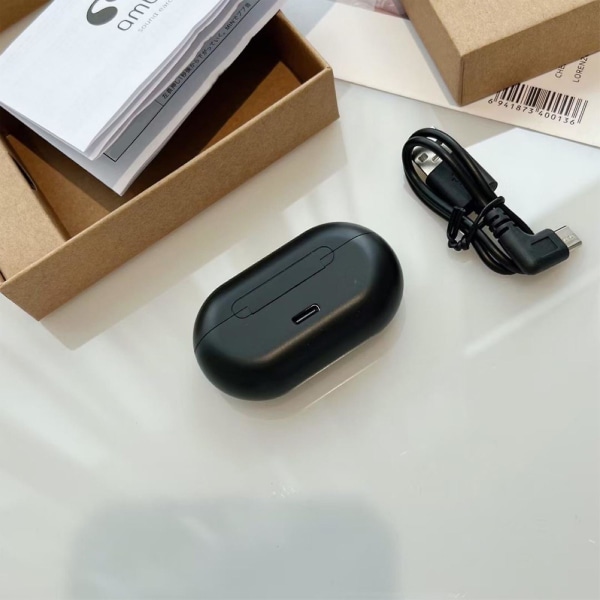 Kreativ In Ear Style Ambie Øreklips Ben Bluetooth-headset Black