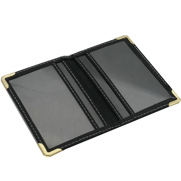 Cover Case Bus Pass Rail Card holder SORT - på lager BLACK