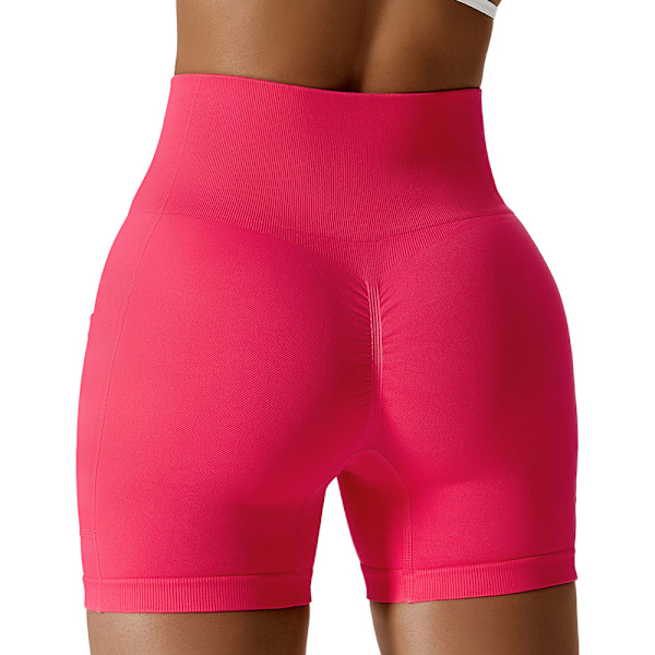 Yoga-shorts med hög midja, lämpliga för kvinnor att kontrollera