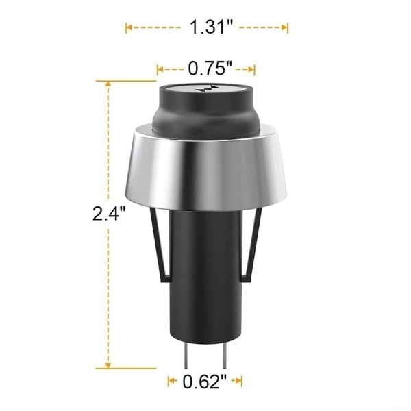 Grill tændingsknap - Udskiftningsknap til Weber-grill