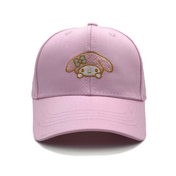 Barne Baseball Cap med tegneserieprint for gutter og jenter, justerbar solhatt Melody