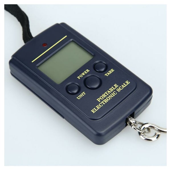 Kannettava taskuvaaka 40 kg Mini elektroninen digitaalinen riippuva vaaka