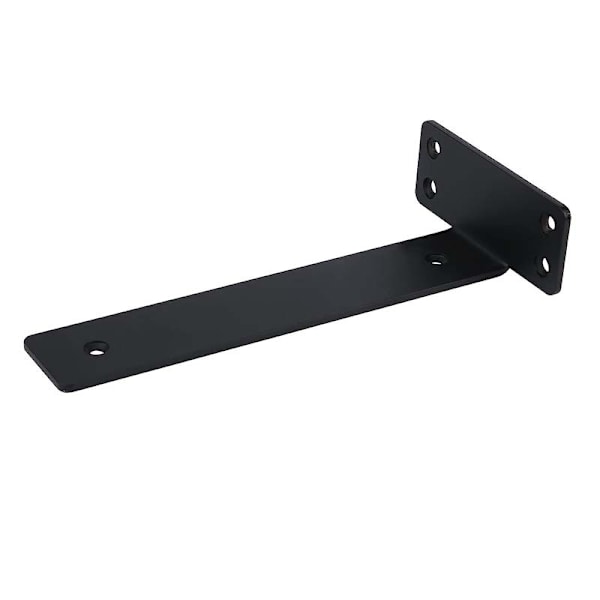 Flytende hyllebraketter 6 tommer 6-pak Heavy Duty hyllebraketter Tykke rustikke skjulte hyllebraketter med moderne jern F