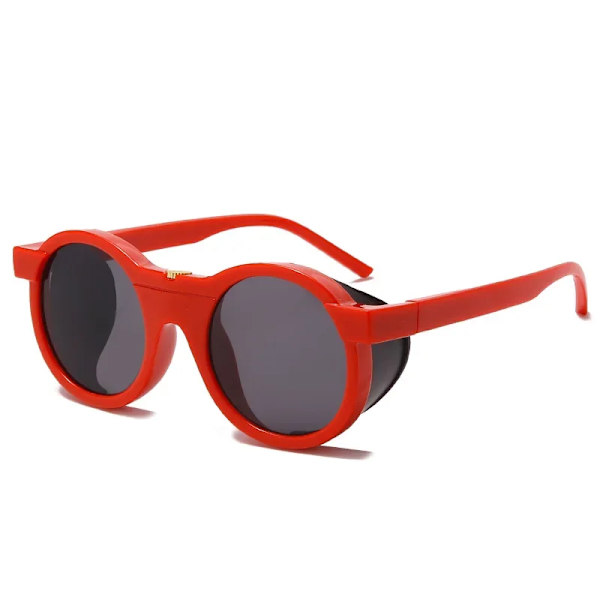 GWTNN OEM Gafas De Sol Fashion Black Round Women Punk Vintage Sunglasses C4 SUNGLASSES
