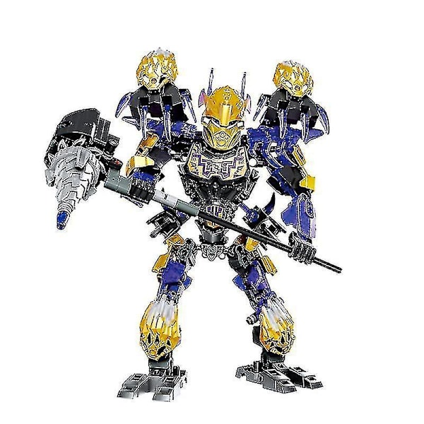 Bionicle Onua Terak Actionfigurer Byggstenleksak för Barn