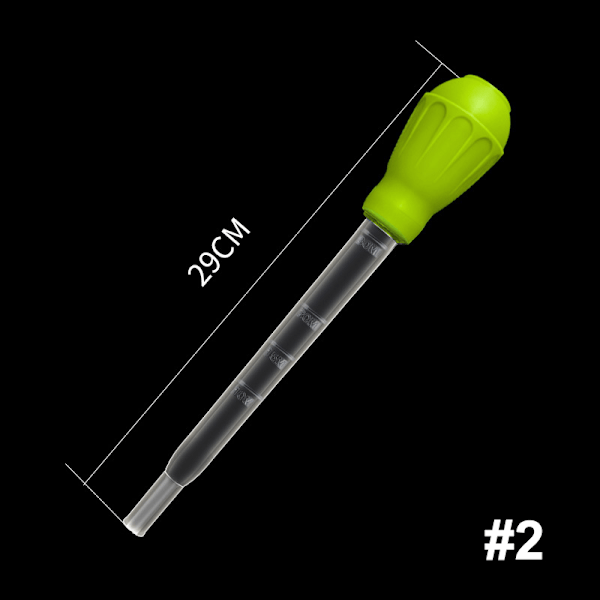 Pipette Fisktank Siphon Pumpe Vannbytter Akvarium Pipette BB 1 2 2