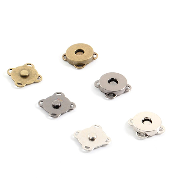 10 sæt magnetiske knapper tasker magnet automatisk adsorption sp Bronze 18mm